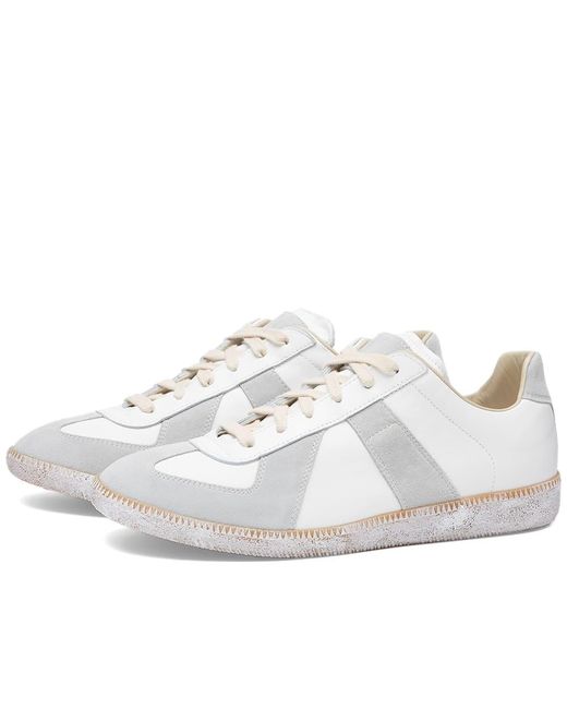 Maison Margiela White Painted Sole Replica Sneakers for men
