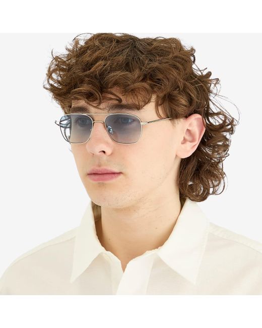Monokel White Dion Sunglasses