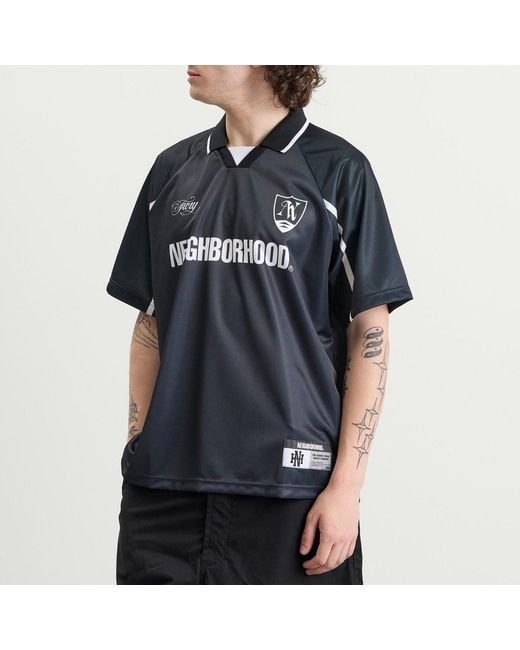 Neighborhood Black Game Shirt for men