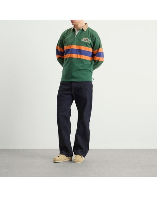 Polo Ralph Lauren Green Country Rugby Shirt for men