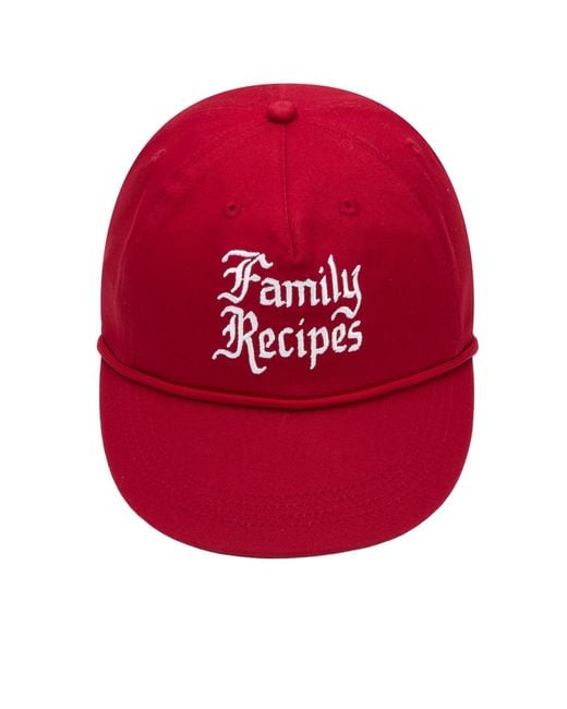Service Works Red Family Recipes Cap for men