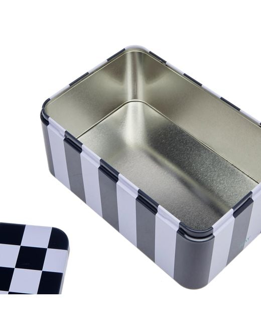 Hay Blue Tin Container