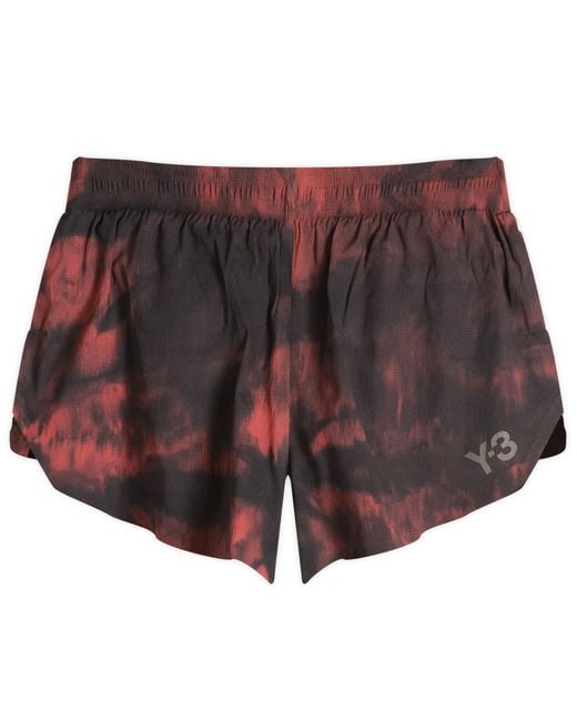 Y-3 Red Run Shorts