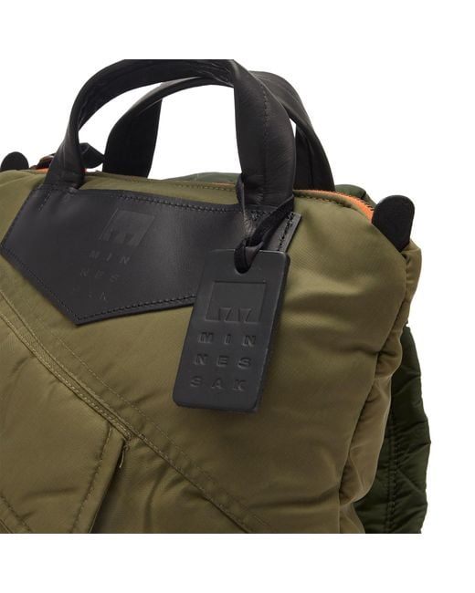 MINNESSAK Green Back Up Backpack