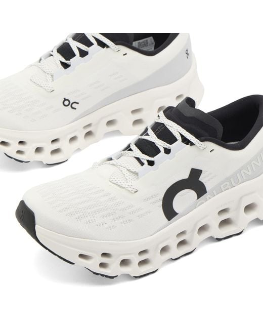 On Shoes White Cloudmster 3 Sneaker