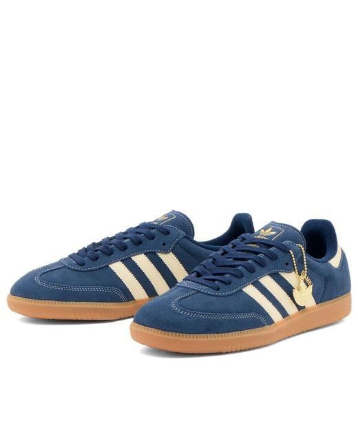 Adidas Blue Samba Og Sneaker for men