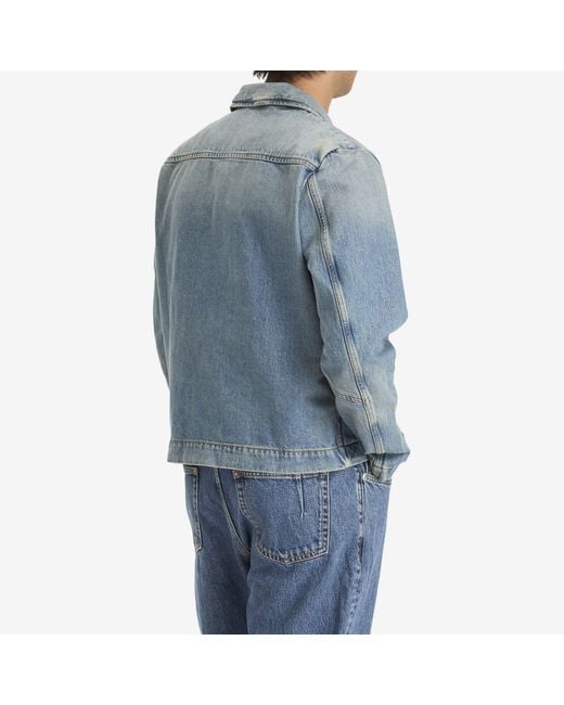 Won Hundred Blue Dutton Denim Jacket for men