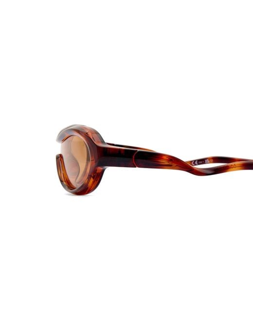 Le Specs X No Problemo Vortex Deux Sunglasses in Brown | Lyst UK
