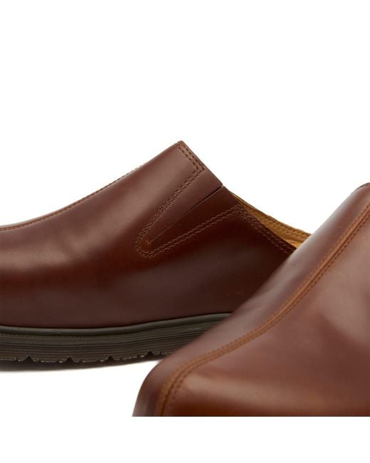 Dr. Martens Brown San Leather Mule for men