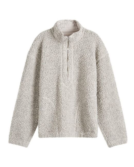 Folk Gray Overhead Fleece for men