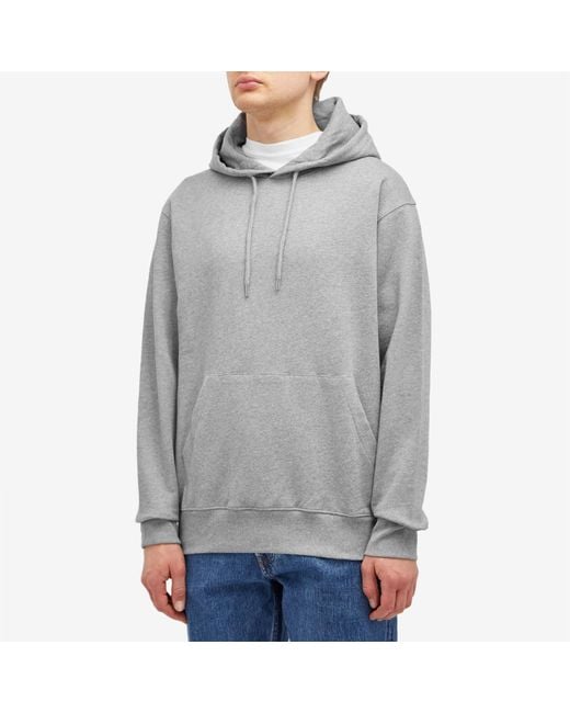 Norse Projects Gray Standard Hoodie for men