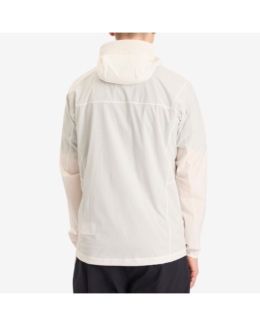 Arc'teryx White Squamish Hooded Jacket for men