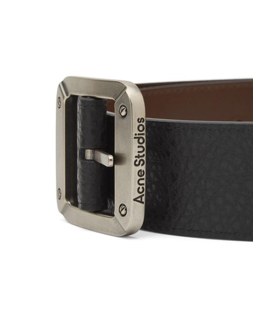 Acne Brown Reversible Belt