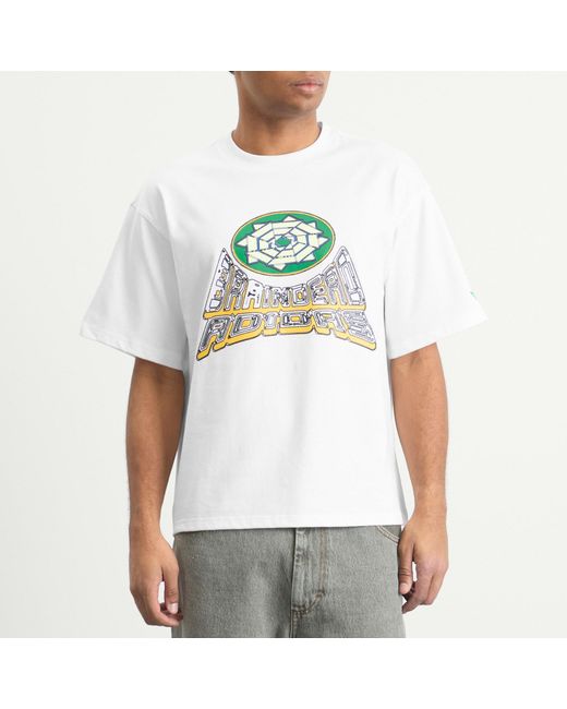 Adidas White X Brain Dead T-Shirt for men