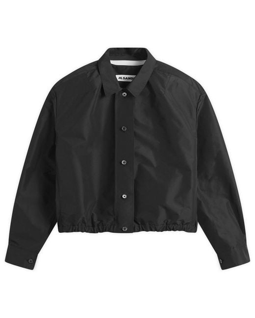 Jil Sander Black Voluminous Short Jacket