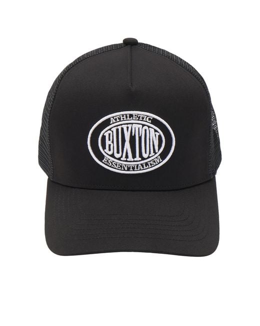 Cole Buxton Black Crest Trucker Cap