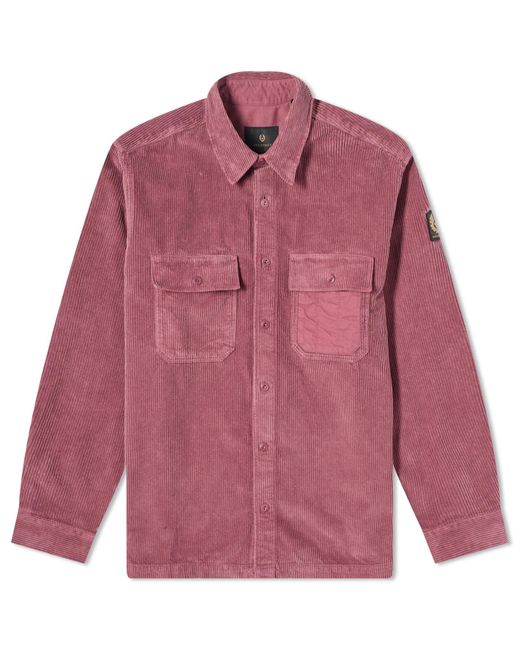 Belstaff Purple Fallgate Shirt for men