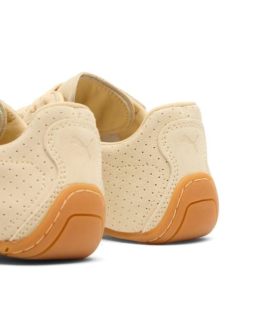 PUMA Natural X Jil Sander K-Street Suede Sneakers
