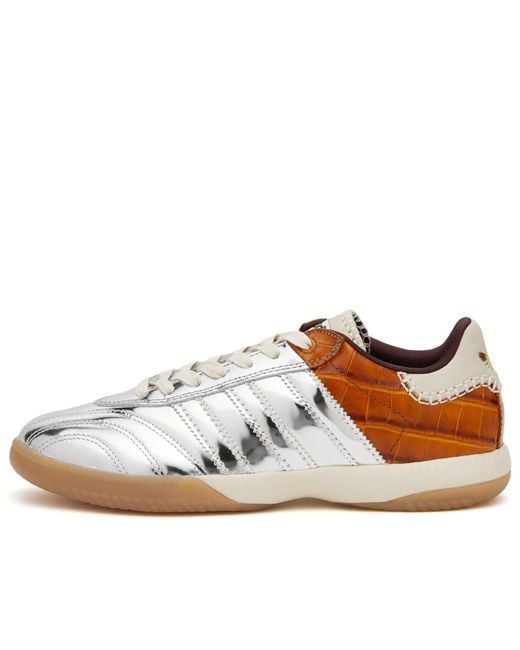 Adidas White X Wales Bonner Mn Samba Metallic Sneaker