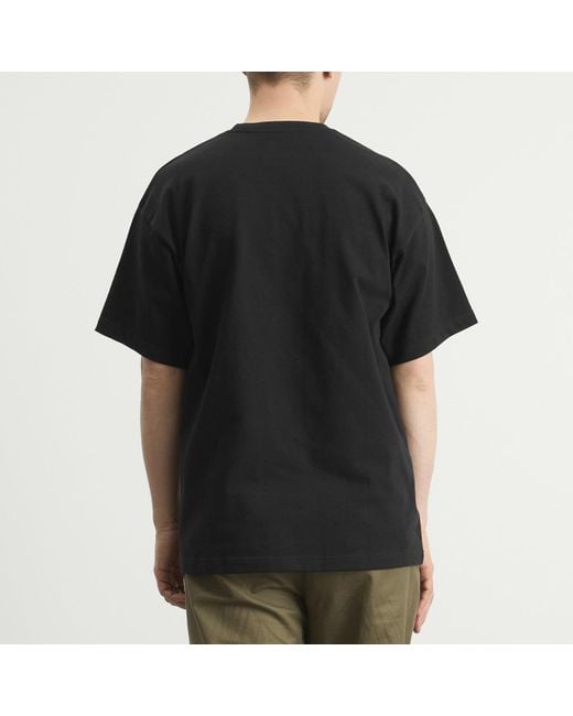 (w)taps Black All Pocket T-Shirt for men
