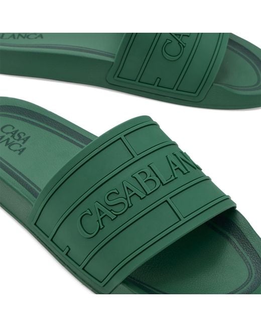 Casablanca Green Pool Slider for men