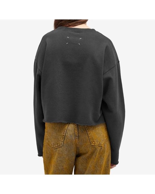Maison Margiela Black Sweatshirt