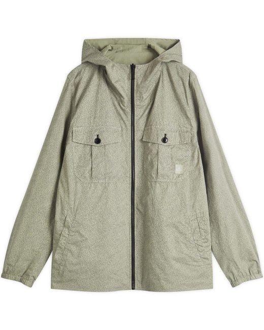 Paul Smith Green Reversible Hooded Camo Jacket for men