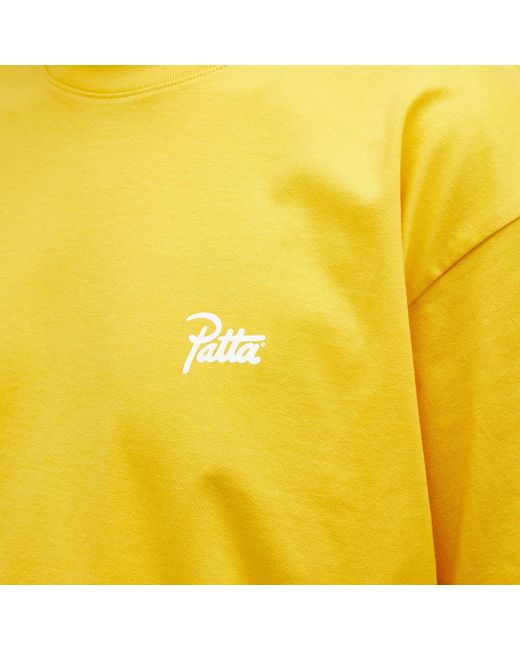 PATTA Yellow Animal T-Shirt for men