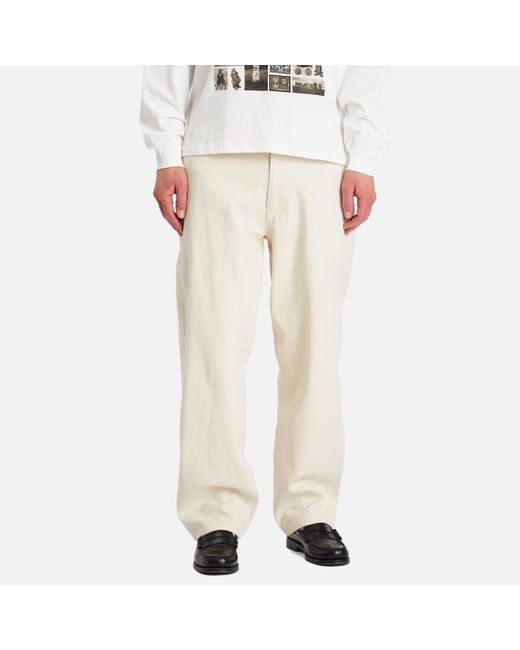 Heresy White Rogue Jeans for men