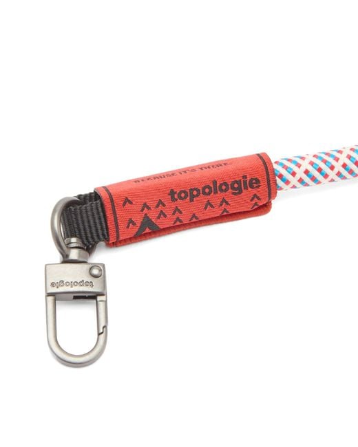 Topologie White 8.0Mm Rope Strap