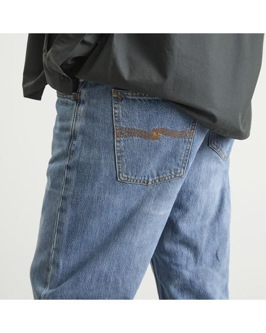 Nudie Jeans Blue Tuff Tony Jeans for men