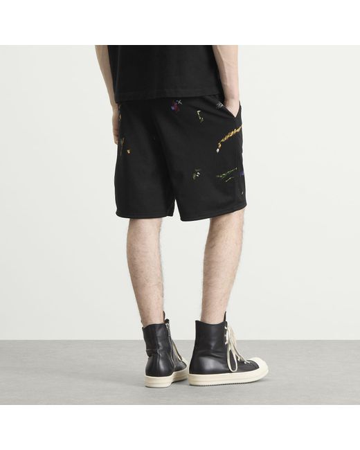 GALLERY DEPT. Black Studio Gym Short for men