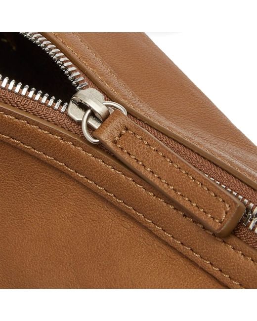 MARGE SHERWOOD Brown Belted Hobo Shoulder Bag