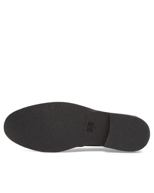 Duke & Dexter Black Wilde Snake Penny Loafer for men