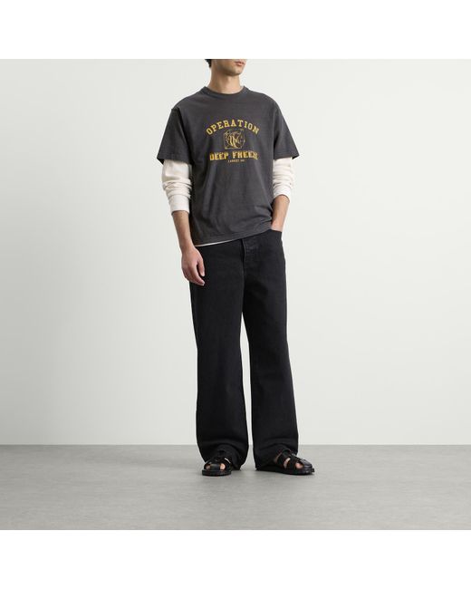 Larriet Black Deep Freeze T-Shirt for men