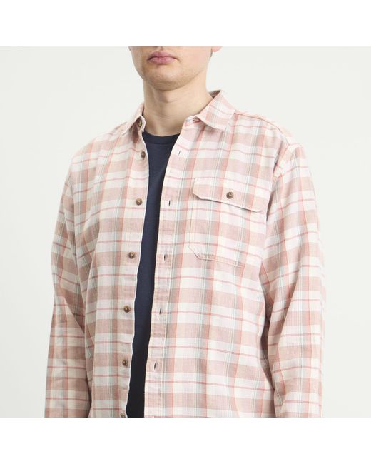 Patagonia Natural Lightweight Fjord Flannel Shirt for men