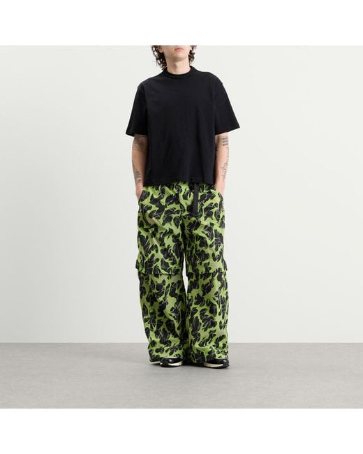Nike Green Pf Woven Convertible Pants for men