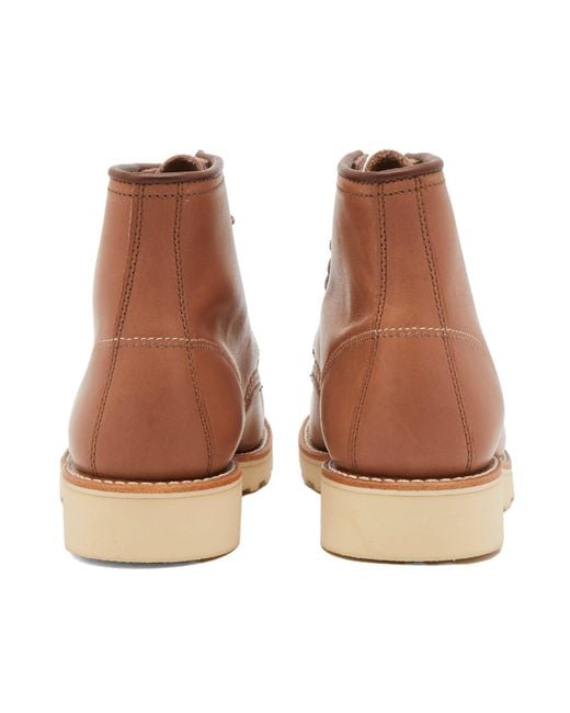Red Wing Brown 6" Classic Moc Boot