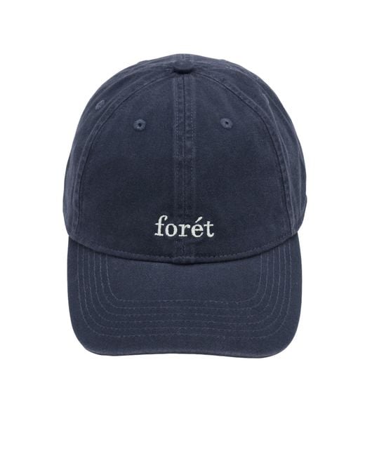 Forét Blue Hawk Washed Cap for men