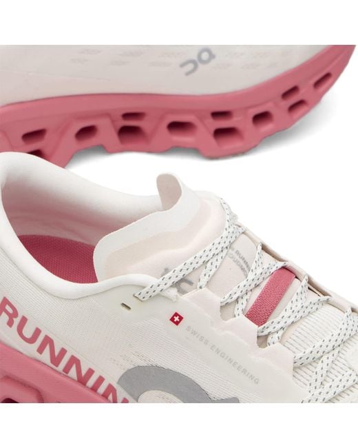 On Shoes Pink Cloudmster 3 Sneaker