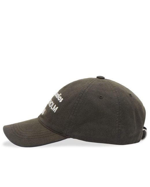 Acne Black Carliy 1996 Cap for men