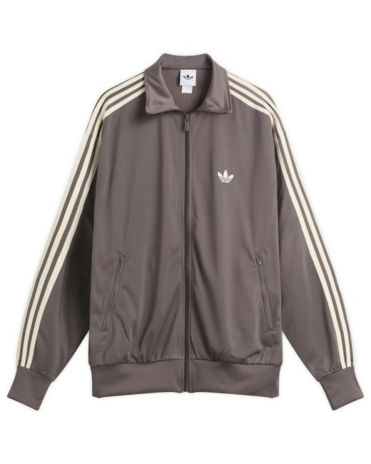 Adidas Gray Firebird Tracktop for men
