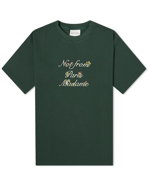 Drole de Monsieur Green Presented By End. Interlock T-Shirt