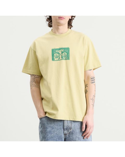 POLAR SKATE Yellow Relax T-Shirt for men