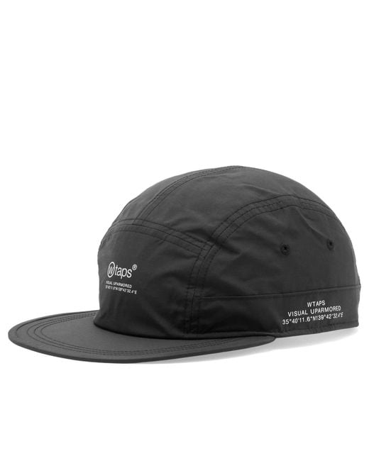 WTAPS T-7 Pertex 5 Panel Cap in Black for Men | Lyst