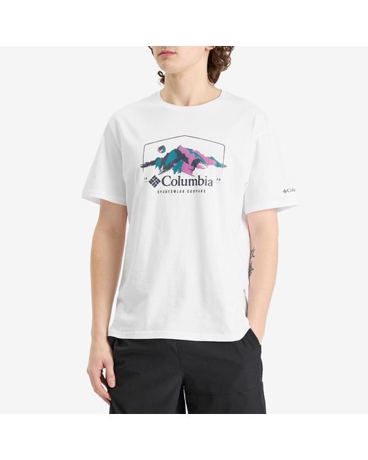 Columbia White Path Lake Graphic T-Shirt for men