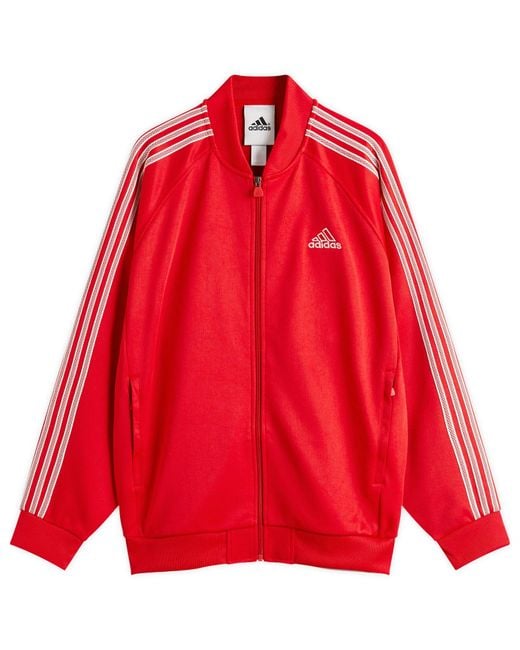 Adidas Red Track Top for men