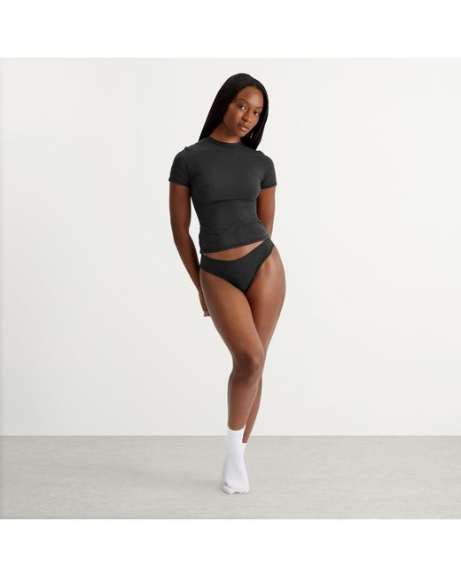 Skims Gray Fits Everybody Thong