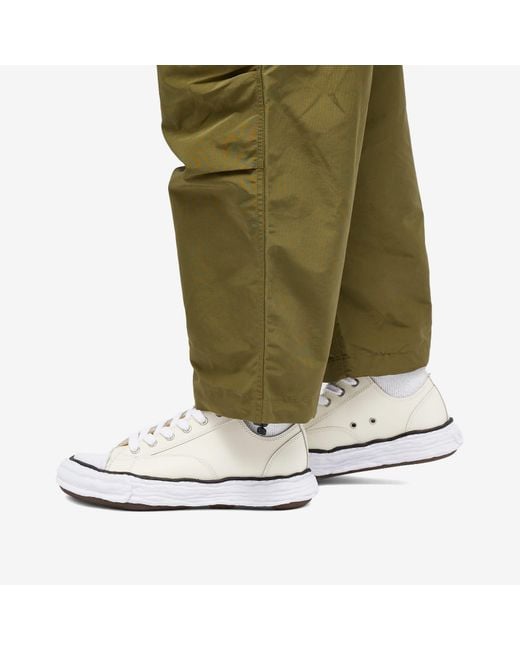 Maison Mihara Yasuhiro White Peterson 23 Low Leather Sneakers for men