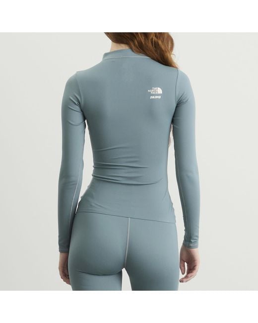 The North Face Blue X Skims W Refina Long Sleeve Top